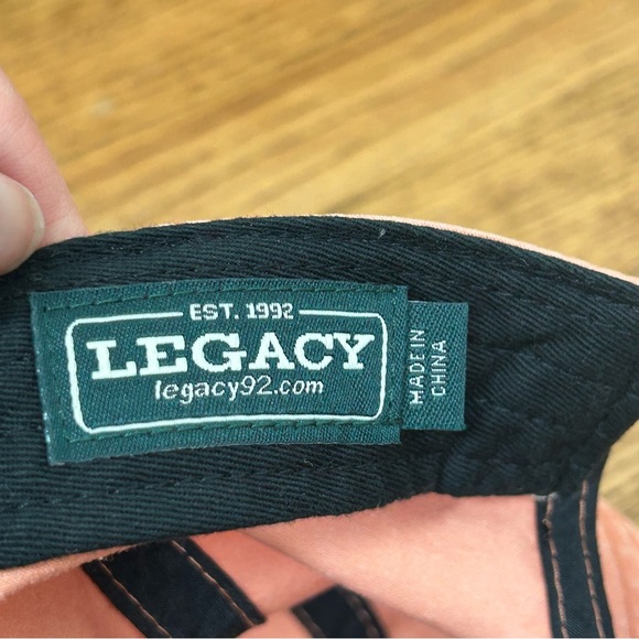 PALISADES Canvas Adjustable Baseball Cap Embroidered Front By Legend Hat Size OS - Picture 6 of 10